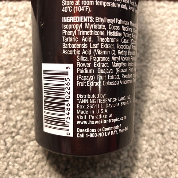 Hawaiian Tropic Triple Rich Royal Tanning Blend Continuous Spray 6oz - Picture 5 of 10